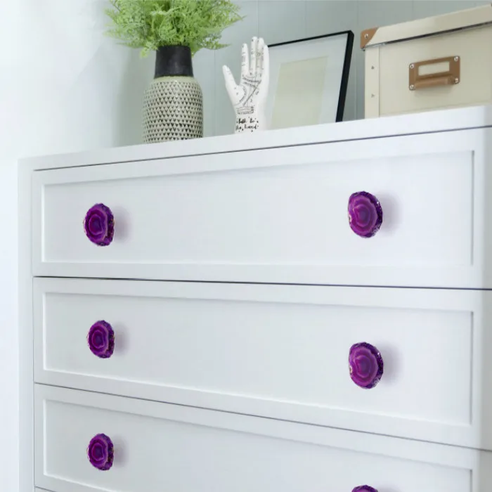 JD натуральный агат ручки и для шкафа в скандинавском стиле ящиков кухонные