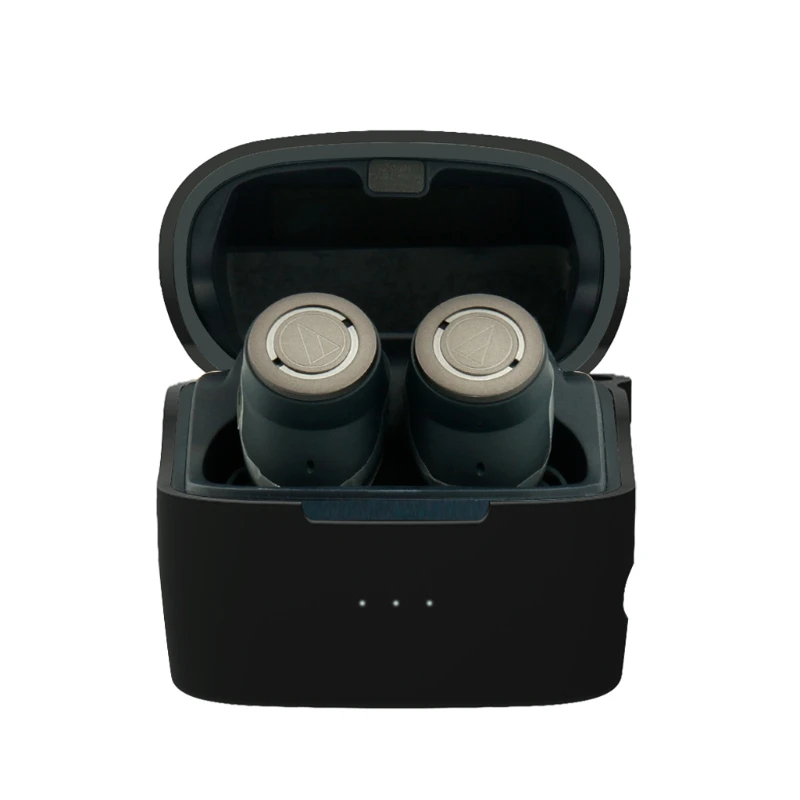 

Silicone Protective Cover Anti-fall Earphone Case for ATH-ANC300TW Earphone R9CB