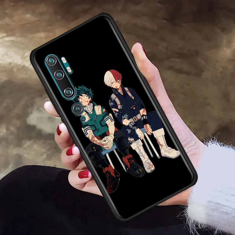 

TPU Shell For Xiaomi 11 10 9 8 Pro Lite Se 5G Note 10 Anime My Hero Academia Guscio for XIAOMI Poco M3 X3 NFC 9T CC9 A3 Cover