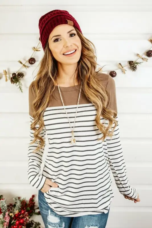 

UK Women Pregnant Maternity Clothes Nursing Tops Breastfeeding Striped T-Shirt Ladies Maternity Clothings Female Tops
