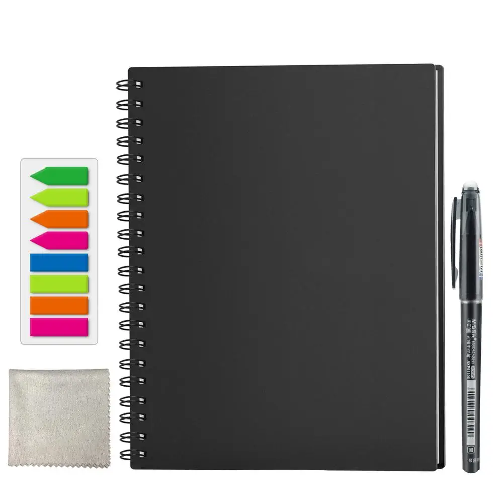 Умный многоразовый стираемый блокнот бумага микроволновая печь волна облако