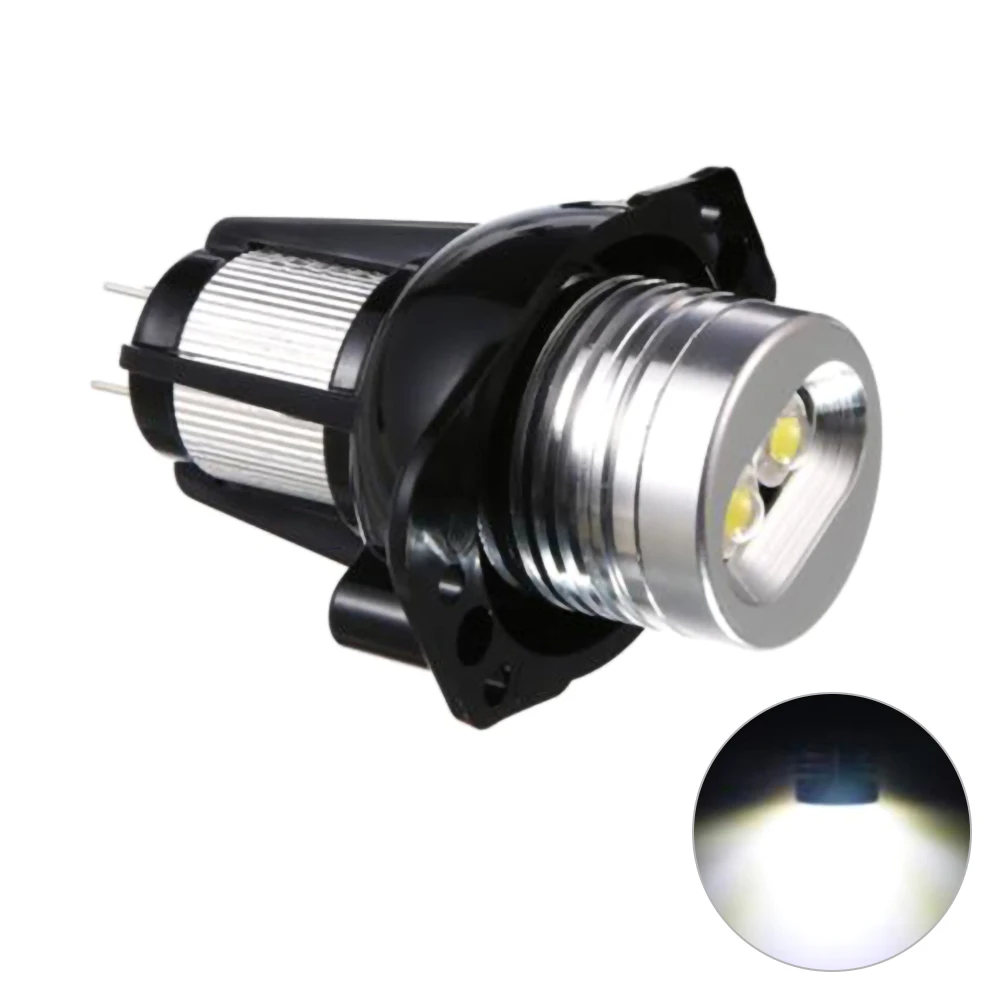 

2pcs 20w Led Angel Eyes Marker Lights Bulbs White for Bmw E90 E91 05-08 High Power Bulb Car Accessories Halo Ring Lamp Bulbs