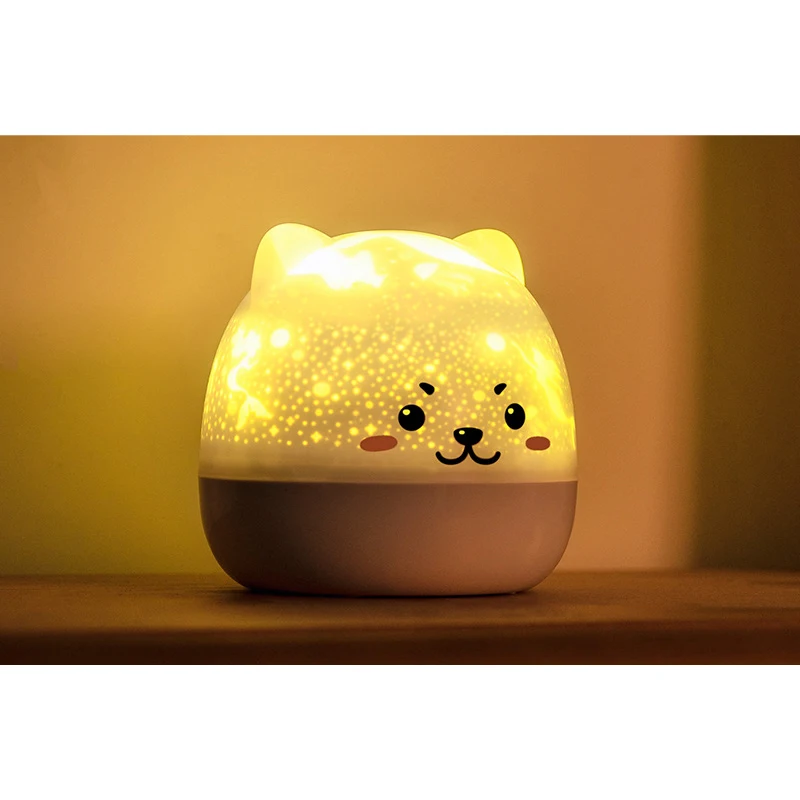 

Звездный прожектор, цветной музыкальный светодиодный светильник для детей, USB зарядка/вращающийся/петь проектный светильник, украшение для...