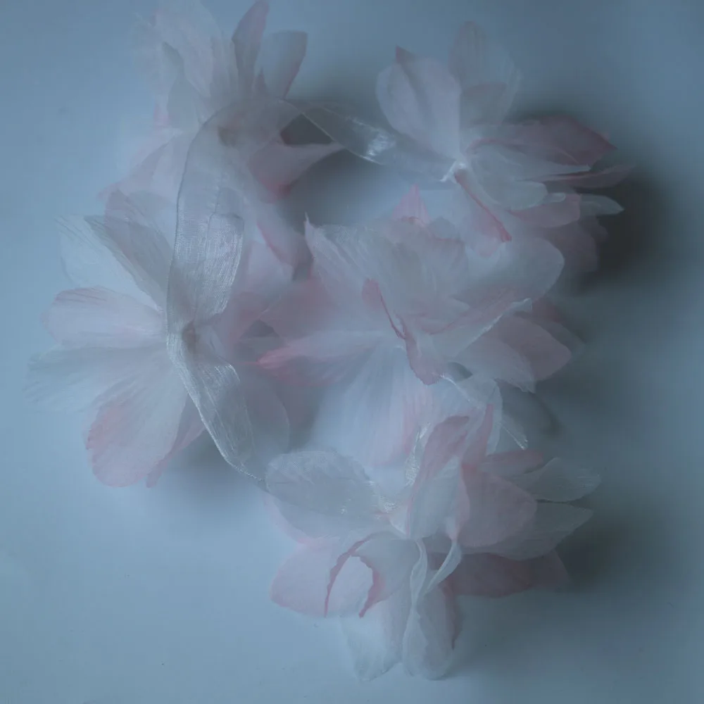 5 шт./лот нашивки с изображением сказочных цветов для одежды Пришивные Цветочные