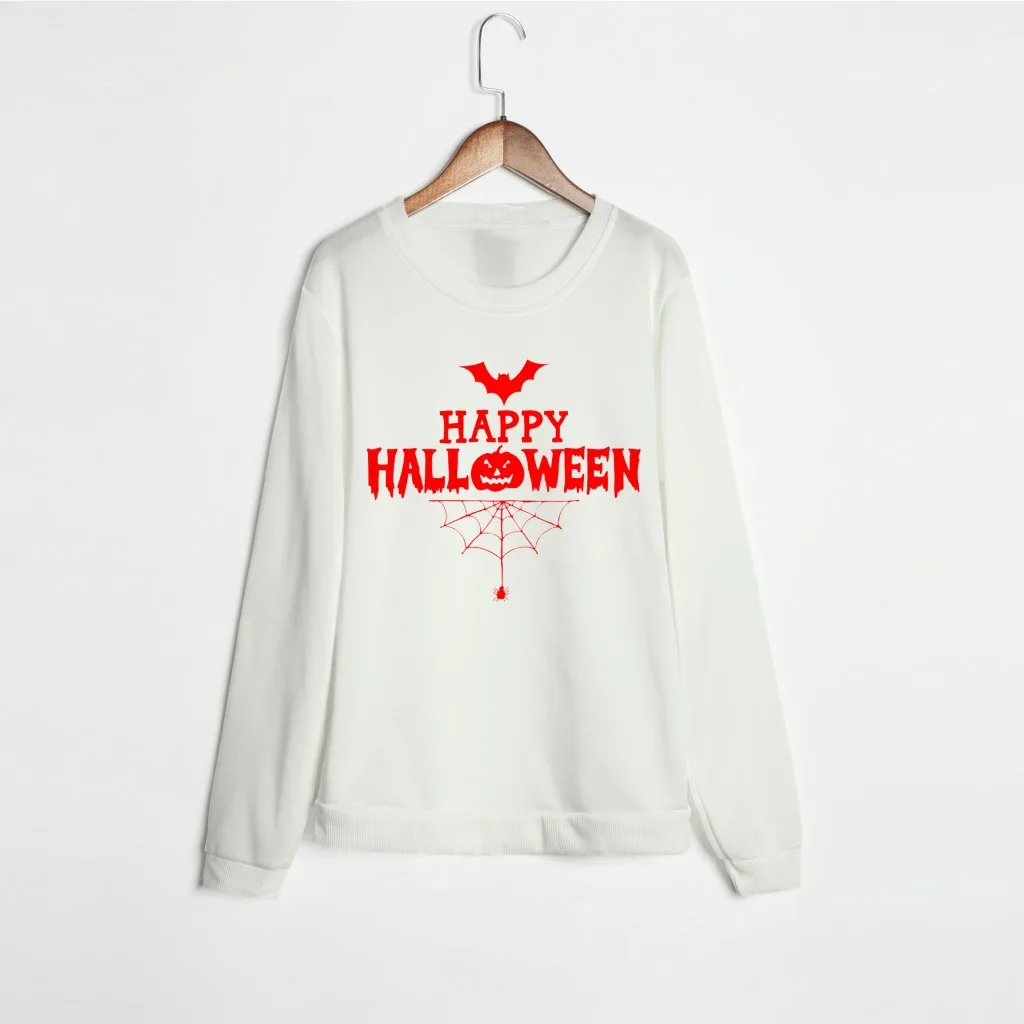 2019 Тыква Happy Halloween Для женщин толстовка с капюшоном | Женская одежда
