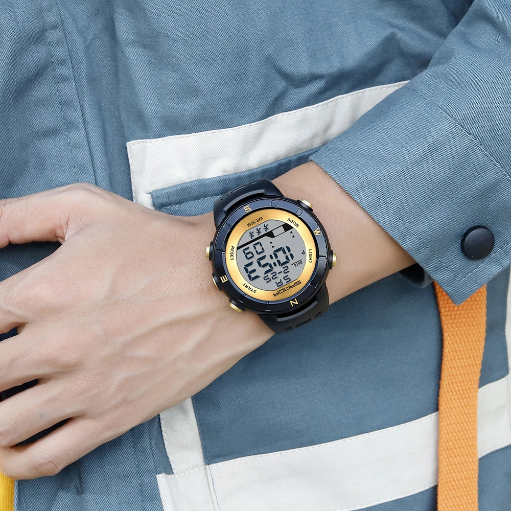 Часы наручные Sanda Мужские Цифровые электронные уличные спортивные