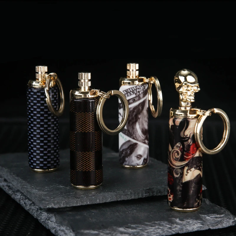 Кремневый поджигатель огненно Matche постоянного бесконечные Необычные брелок