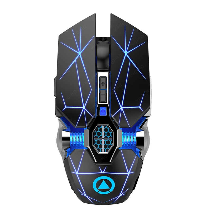

Wireless Gaming Mouse Rechargeable 2.4G Silent 1600DPI Ergonomic 6 Buttons LED Backlight USB Optical Mouse Gamer For PC/Laptop