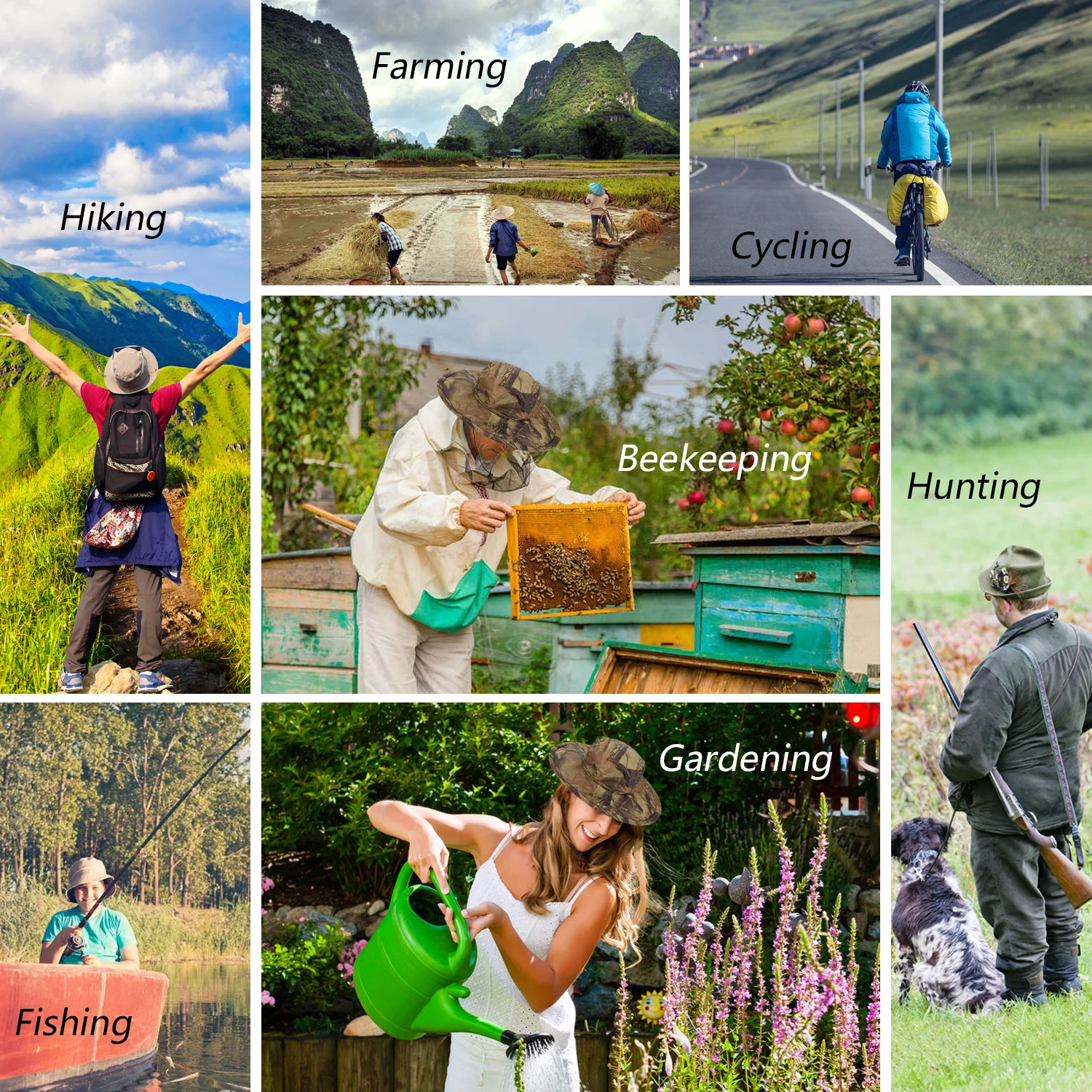 MoKo Москитная голова сетчатый головной убор средство для защиты от Солнца шляпа UPF