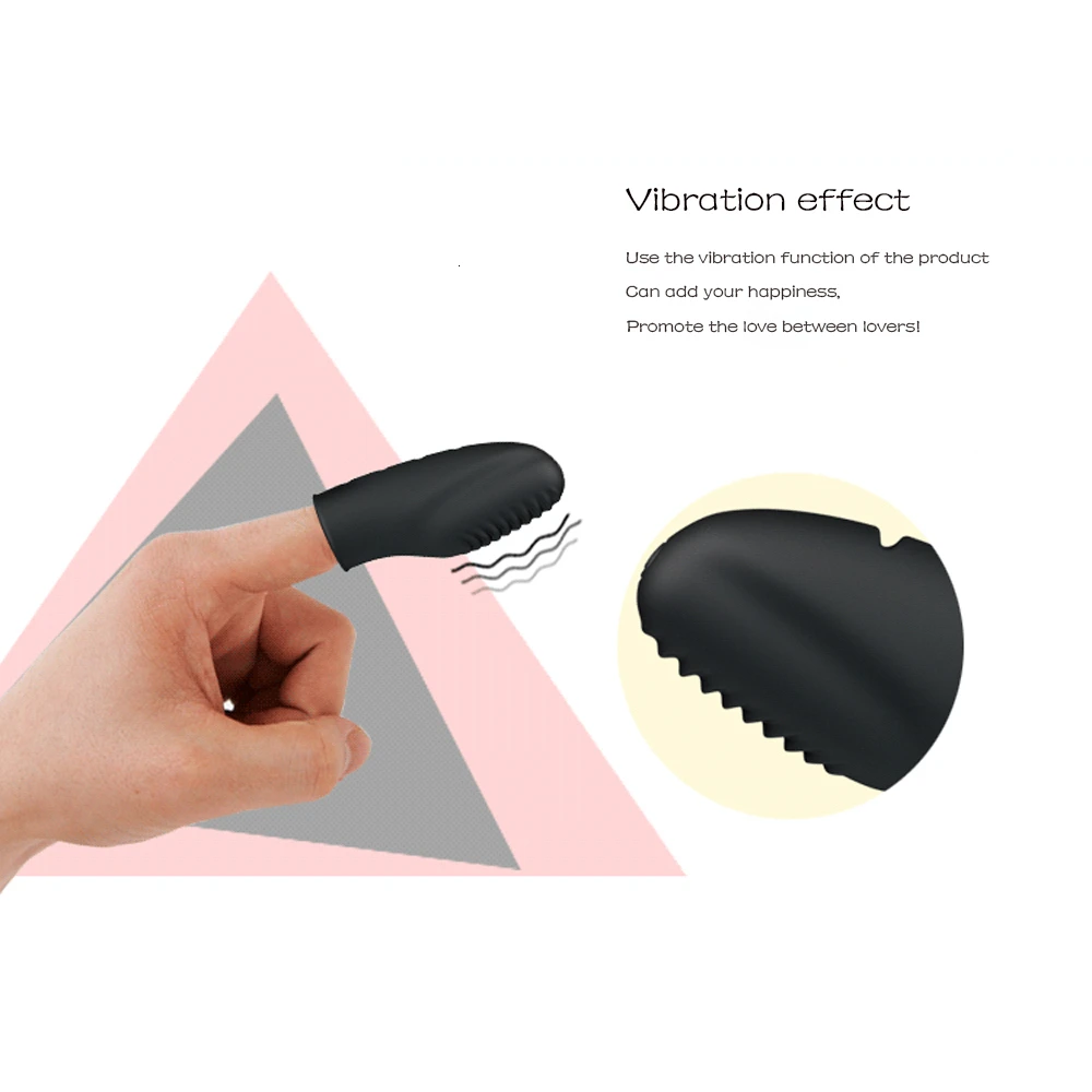 Finger Sleeve Vibrator Female Clitoris Massage Clit Stimulate G Spot Sex Toys For Couple Erotic Woman Masturbator Adult Products | Красота и
