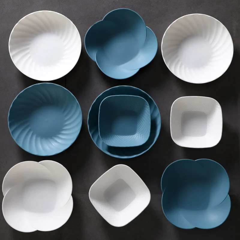 Поднос для сухофруктов семян орехов пластиковые тарелки чаша завтрака чая