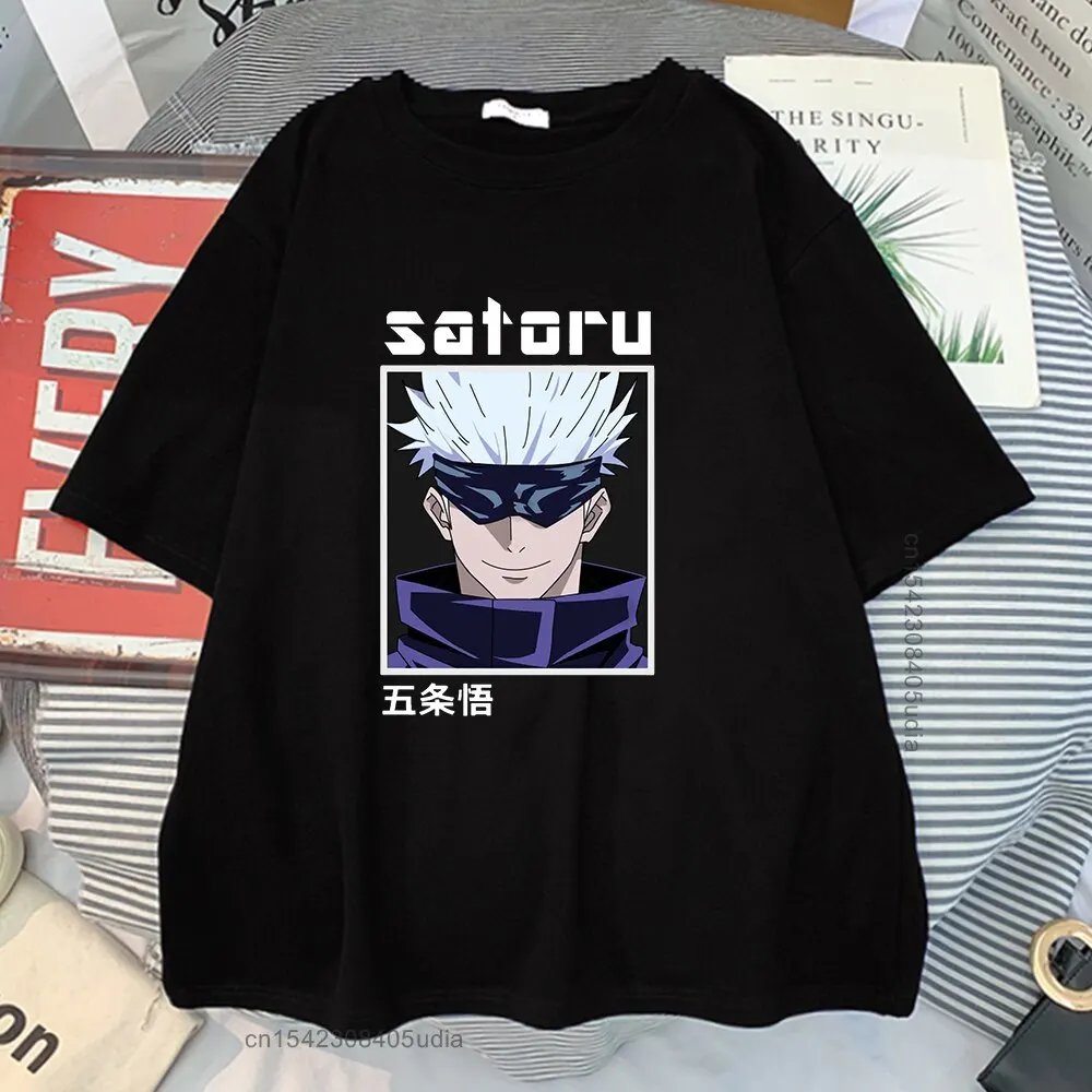 Japan Anime Cool Jujutsu Kaisen Womens T Shirt Summer Hot Sale T-Shirt Harajuku Loose Tshirt Street Fashion Women Tees