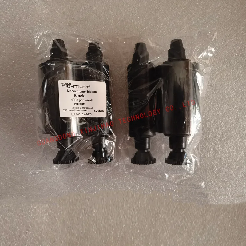 

Original R2011 Black Monochrome Ribbon Use In Evolis Pebble3 Pebble4 Dualys Dualys3 Quantum2 KM500B KM2000B Securium Card Printe