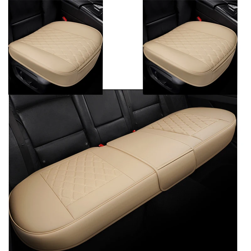 Verkaufen Universal Leder Auto Sitz Protector Kissen Abdeckung Wasserdichte Protector Pad Matte Fit Meisten Auto Innen