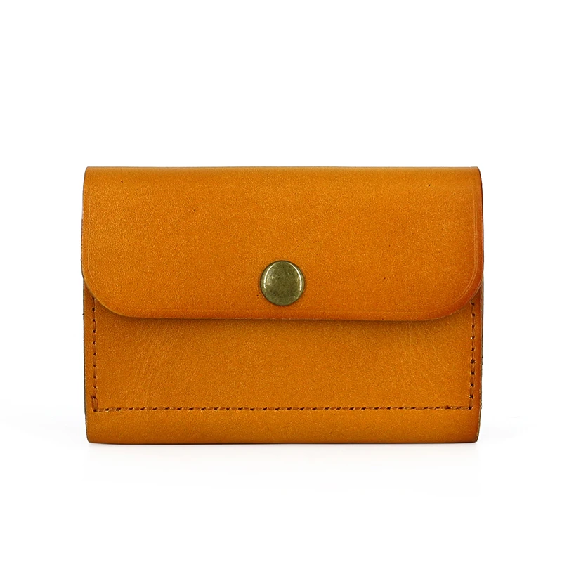 Мини-кошелек мужской из натуральной воловьей кожи модная роскошная винтажная