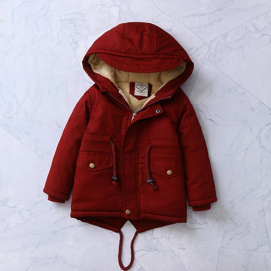 Куртка флисовая демисезонная для мальчиков и девочек с капюшоном | Детская