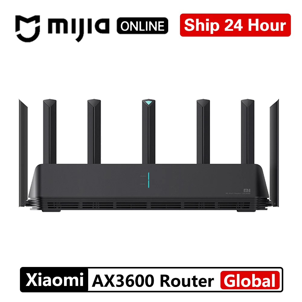 Маршрутизатор Xiaomi Mi AX3600 глобальная версия AIoT Wifi 6 5G WPA3 Wifi6 600 Мб двухдиапазонный