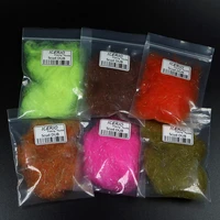 icerio 2 bag multiple color scud dubbing nymph dub fly tying material for trout flies lure shrimp fly making