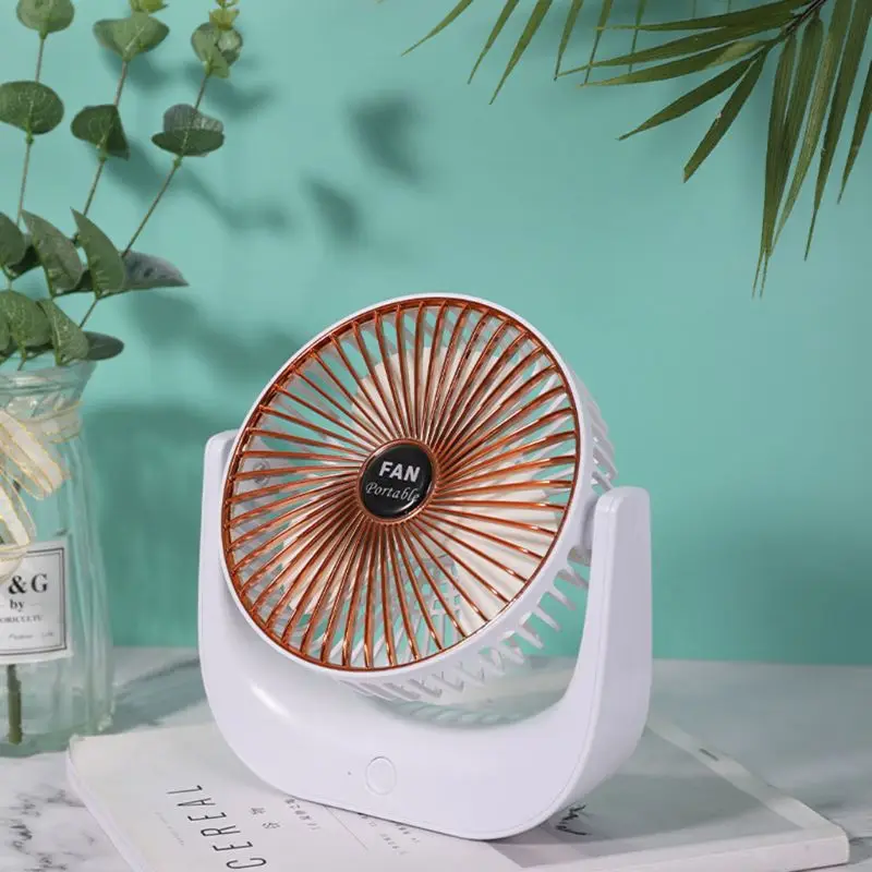 

Mini Portable USB Charging Fan 3 Speed Adjustable Handheld Air Cooler 360 Degree Rotatable Outdoor Fan Mini USB Charging Fan