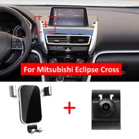 holder for mitsubishi eclipse cross 2017 2018 2019 plastic alloy carbon car bracket mobile phone holder air vent mount stand