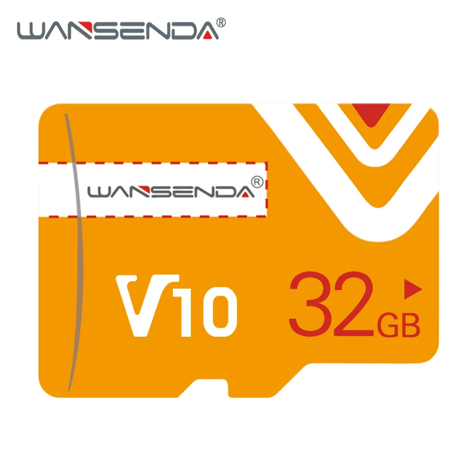 Новая карта памяти WANSENDA Micro SD 64 ГБ 32 16 8 флеш mini TF Memoia для смартфонов и планшетных