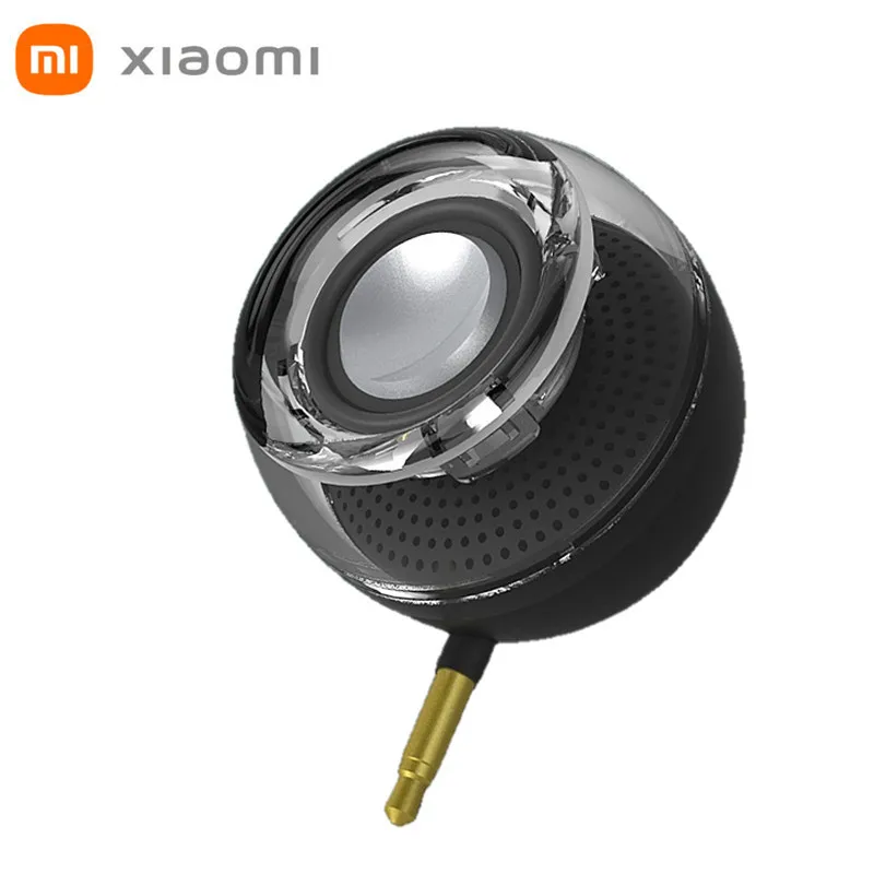 

Xiaomi Leadsound F10 mini straight plug Phone speaker Portable external Loudspeaker Tablet PC speakers