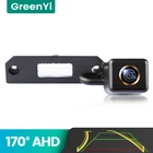 GreenYi 170  AHD Траектория Автомобильная камера заднего вида для VW Touran Passat Jetta Caddy Golf Plus Multivan T5 Transporter Skoda Night Vision Reverse Reversing 4 pin автомобильная парковка