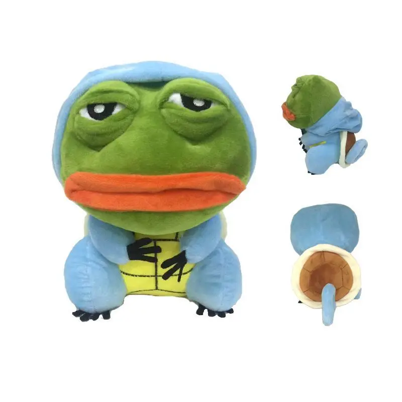 Забавные плюшевые игрушки для детей аниме Покемон лягушка пепэ Пикачу милая