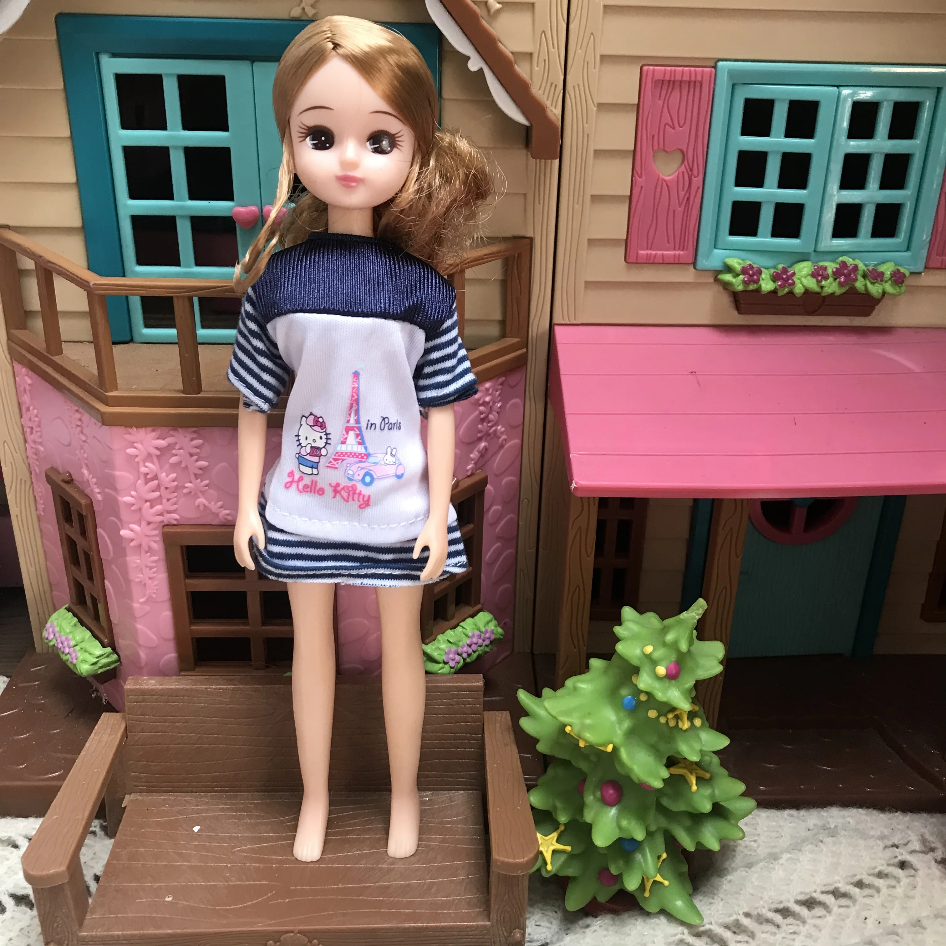 Случайная одежда Licca Lica кукла имитация Куклы Принцесса Lijia девочки игрушка Blyth
