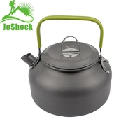 joshock outdoor cooking camping boil water kettle aluminum alloy outdoor teapot water kettle pot coffee pot picnic tableware