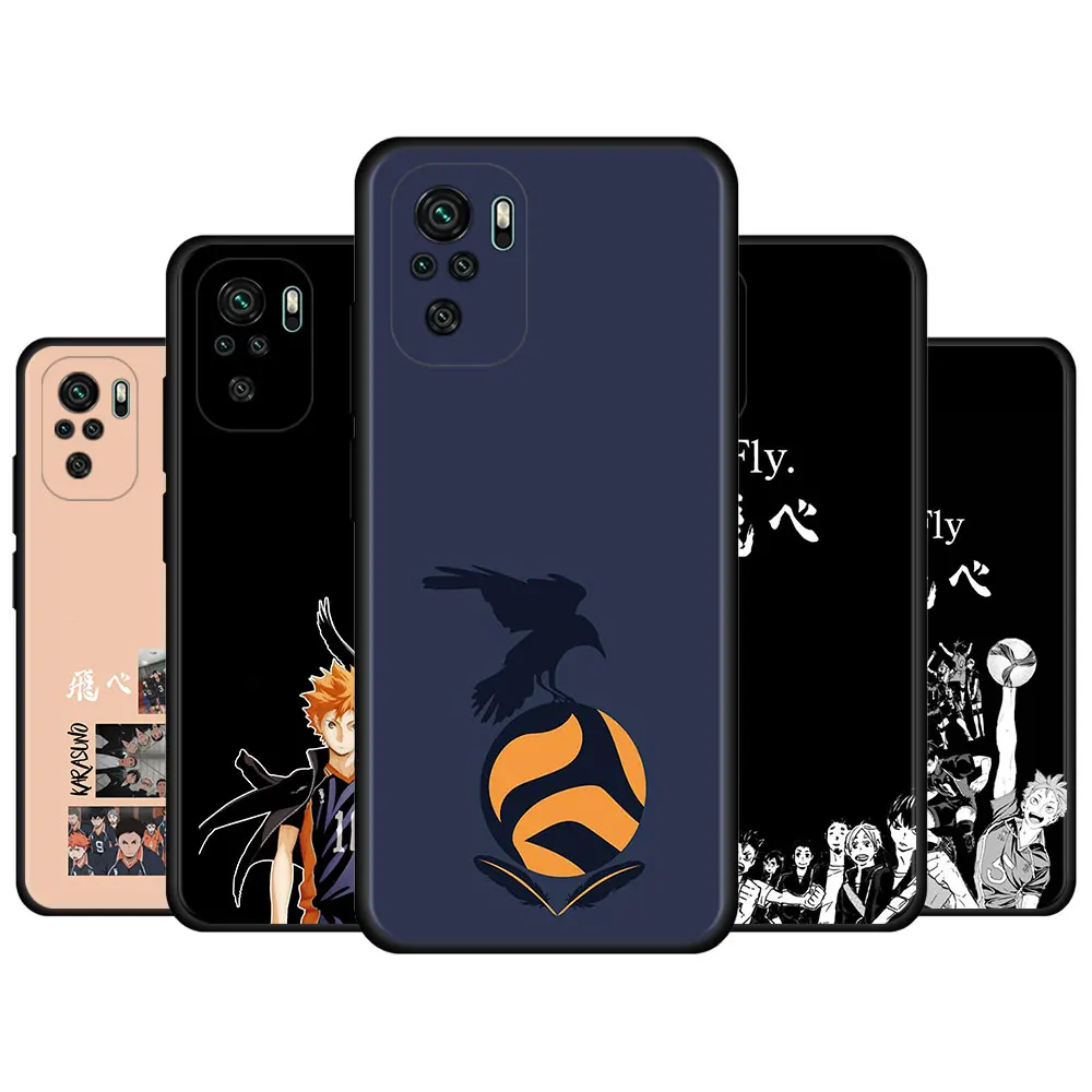 

Haikyuu Fly Phone Case For Xiaomi Redmi Note 9 9S 8 10 7 8 8T 10 9 9T 10 Pro Max 5G 8 2021 Cover Smartphone Coque