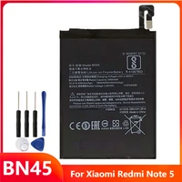 replacement phone battery bn45 for xiaomi redmi note 5 redrice note5 rechargable batteries 4000mah