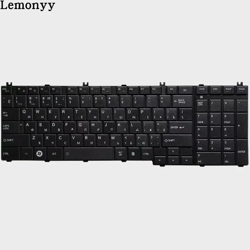Русская клавиатура для ноутбука toshiba Satellite C650 C655 C655D C660 C670 L675 L750 L755 L670 L650 L655 L670 L770 L775 L775D Русская клавиатура
