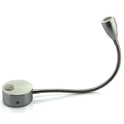 Гибкий светодиодный настенный светильник на 360 градусов прикроватный для чтения