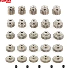 5 шт. M0.6 3,175 мм 13T 15T 17T 18T 19T 20T 22T 24T 28T 30T 33T Алюминиевый сплав металлический Шестерня двигателя для 18 110 RC автомобиля Traxxas