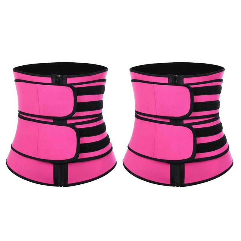 2 шт Йога Фитнес Талии Тренажер для похудения Массажный пояс с эффектом сауны