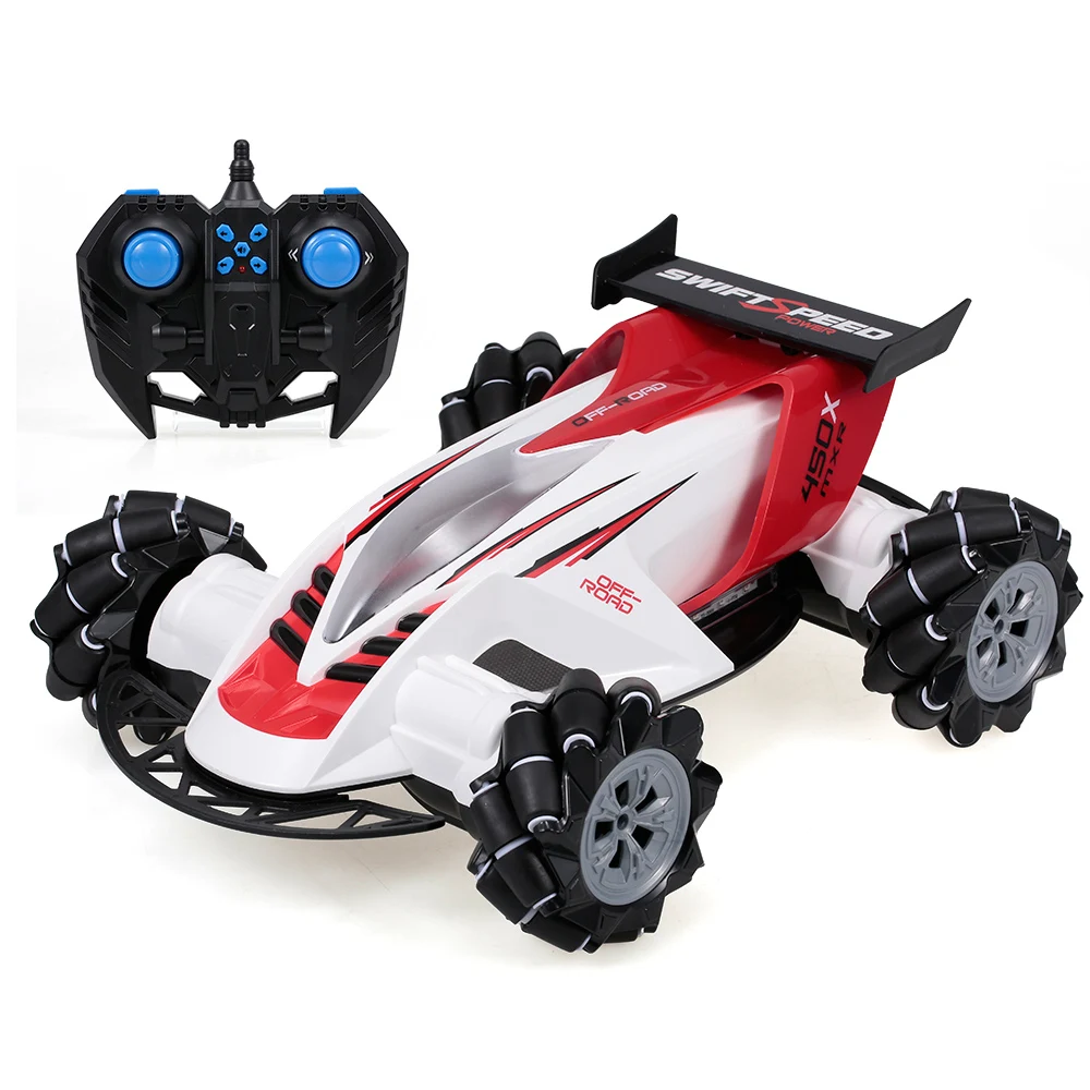 Z108 2 4G 1/10 360 градусов спиннинг трюк RC автомобиль 20 км/ч высокая скорость Mecanum Omni