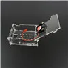case and fan Raspberry Pi 4 акриловый корпус Прозрачная коробка корпус Поддержка процессора вентилятор охлаждения для Raspberry Pi 4 Модель B - Цвет: case and fan