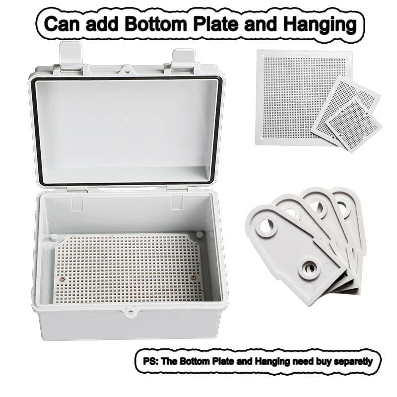 Водонепроницаемый корпус для проекта питания с пряжкой ABS пластиковый