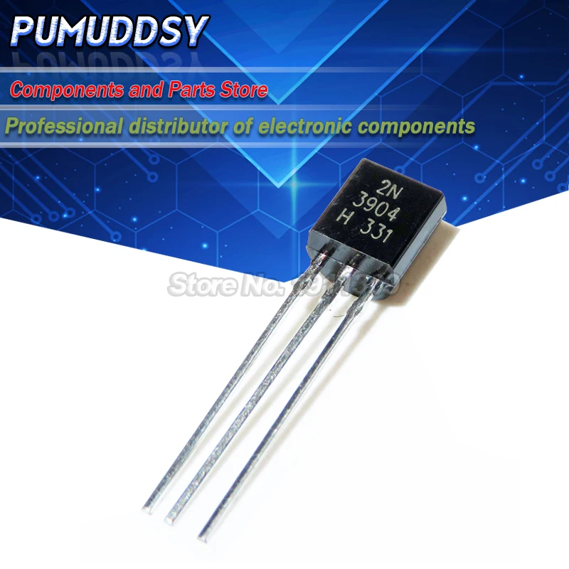50 шт. 2N3904 TO 92 NPN транзистор общего назначения новый и IC|Интегральные схемы| |