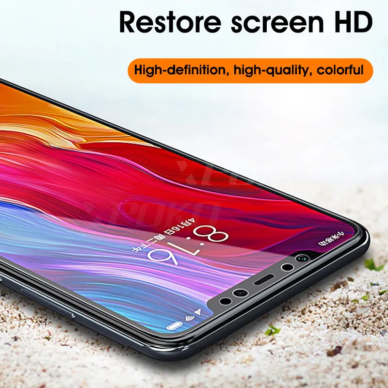 3 шт полный закаленного стекла для samsung Galaxy A7 A8 A6 Plus 2018 протектор экрана на