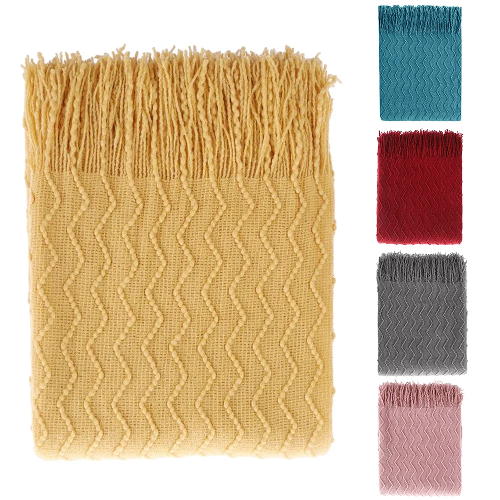 

Home Textile Throw Blanket Polyester Blanket Light Thin Cover The Sofa 130x150cm Light Thin Blanket Small Blanket For Kid