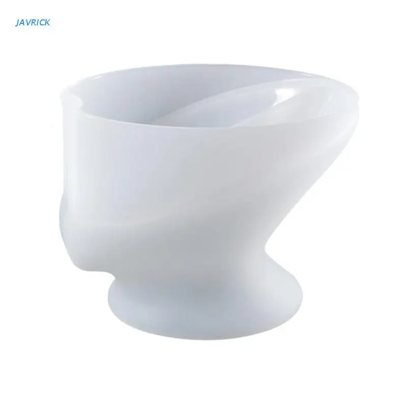 

X7XB DIY Lotus Leaf Soap Dish Tray Resin Mold Handmade Soap Box Holder Silicone Mould