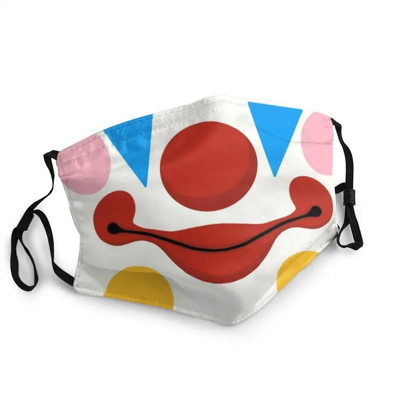 

Маска клоуна неодноразовая для мужчин и женщин, респиратор с забавной улыбкой и защитой от смога