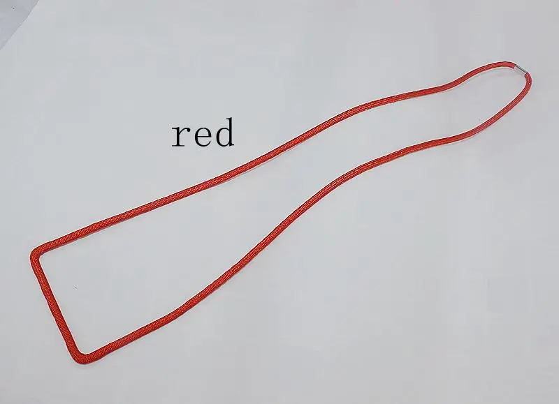 red Океан модная Длинная черная линия Геометрическая лабиринт Женское Ожерелье Подвеска для женской одежды как простое ожерелье - Окраска металла: red