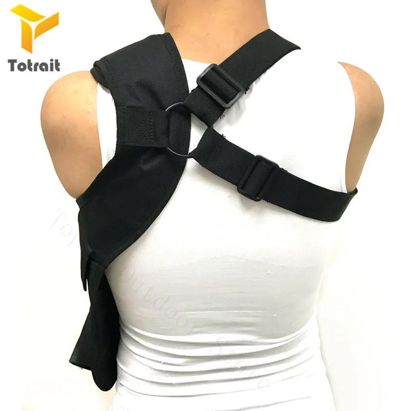 TOtrait Tactical Anti Theft Safety Hidden Gun Holster Nylon subaxillary Underarm Pistol Pouch Shoulder Bag Left Right Hand | Спорт и