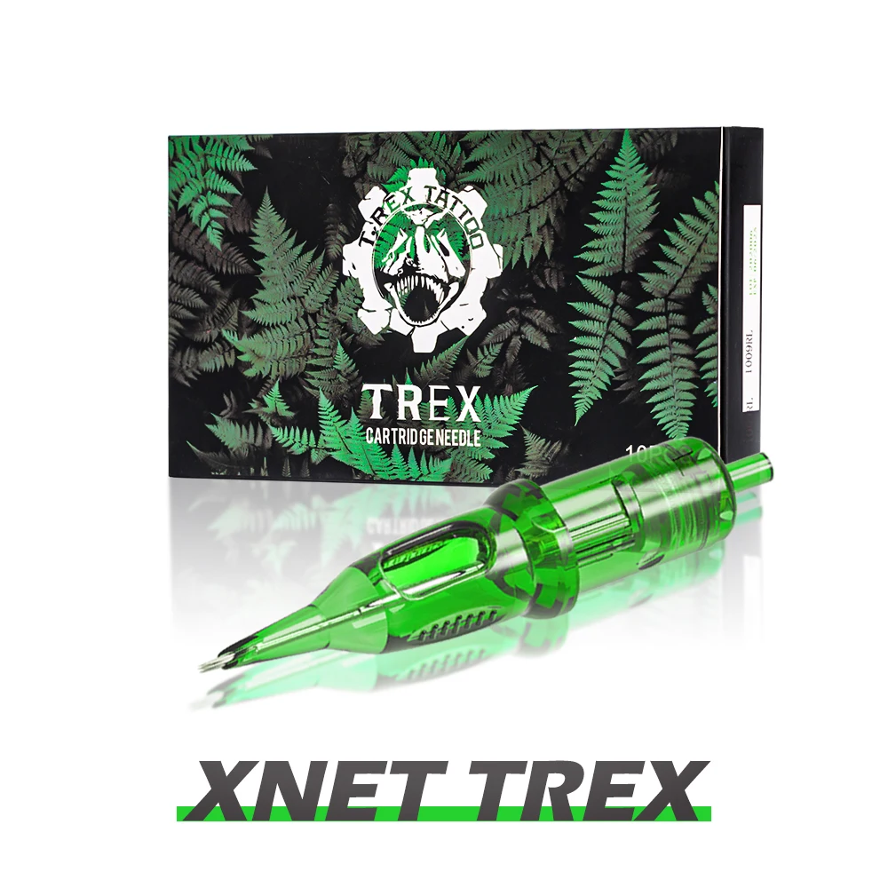 XNET TREX 20 шт. стерильные безопасные иглы для картриджей татуировок роторная ручка