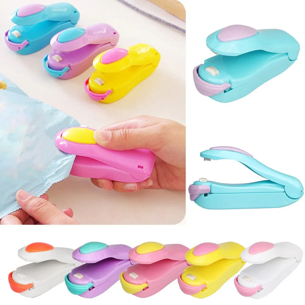 

Portable Sealing Tool Heat Mini Handheld Plastic Bag Lmpluse Sealer Packing Plastic Bag Clip Handy Sealing Machine drop shipping