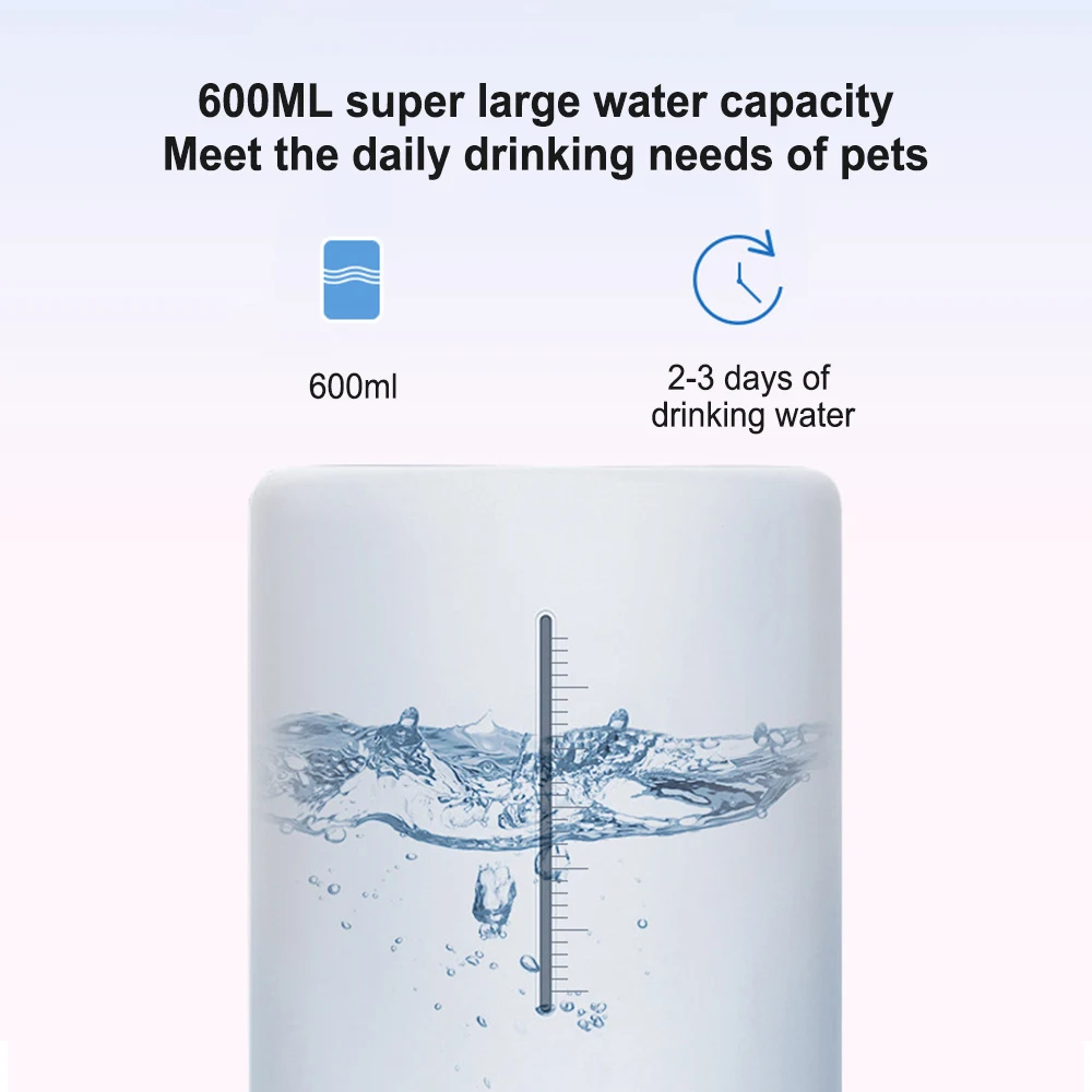 Миска для еды собак и кошек с бутылкой воды щенков котят автоматический дозатор