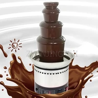 commercial chocolate fountain machine fully automatic wedding reception waterfall stainless steel buffet sesame hot pot machine